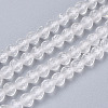 Natural Quartz Crystal Beads Strands X-G-D166-B-3mm-2