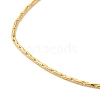 Brass Cardano Chain Necklaces NJEW-B119-01G-3