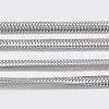 304 Stainless Steel Flat Snake Chains CHS-K007-10A-1