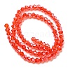 Transparent Electroplate Glass Beads Strands LS-EGLA-A039-T4mm-A14-2