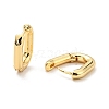 Brass Oval Hoop Earrings for Women X-EJEW-G297-24G-2