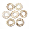 Handmade Reed Cane/Rattan Woven Linking Rings X-WOVE-T006-063-1