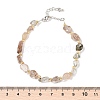 Natural Rutilated Quartz Beads Bracelets for Women BJEW-H623-02S-14-5