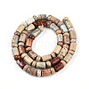 Natural Shoushan Stone Beads Strands G-N346-03A-07-3