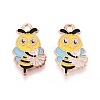 Alloy Enamel Pendants ENAM-T022-56C-1