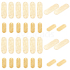 24Pcs 2 Style Brass Pendants KK-BC0011-75-1