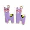 Alloy Enamel Pendants ENAM-C006-03KCG-02-2