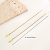 Minimalist Stainless Steel Infinity Ear Thread PL1727-4