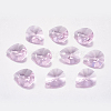 Faceted Glass Rhinestone Pendants RGLA-F053-C-223-1