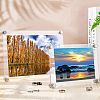  2 Sets 2 Style Rectangle Acrylic Photo Frame AJEW-NB0003-82-3