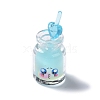 Luminous Translucent Resin Pendants RESI-D057-04-2