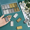 20Pcs 5 Colors Alloy Pendant Cabochon Settings FIND-SP0002-74-3