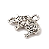 Tibetan Style Alloy Pendant TIBE-Q090-08AS-2