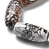 Natural Crackle Agate(Dyed & Heated) Beads Strangs G-NH0037-A02-02-3