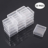 Plastic Bead Containers CON-BC0005-56B-5