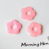 Acrylic Beads OACR-WH0025-08J-01-1
