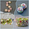 24 Styles Two Cut Glass Seed Beads SEED-SP0001-04-5