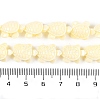 Synthetic Coral Carved Beads Strands CORA-L020-A-14-4