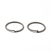 Non-Tarnish 304 Stainless Steel Saw Cut Open Jump Rings STAS-L262-37A-P-1