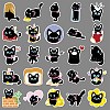 50Pcs 50 Styles PVC Stickers PW-WGDC277-01-5