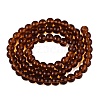 Transparent Glass Beads Strands GLAA-T032-T6mm-M-4