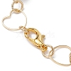 Brass Link Bracelets for Women BJEW-JB11277-4