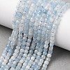 Natural Aquamarine Beads Strands G-L587-C02-01-2