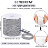 BENECREAT Flat Nylon Elastic Cords EC-BC0001-47A-2