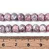 Baking Paint Glass Beads Strands X-DGLA-N016-6mm-03-4