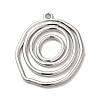 Non-Tarnish 304 Stainless Steel Pendants STAS-M312-02P-1