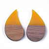 Resin & Walnut Wood Pendants X-RESI-S358-36C-2