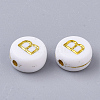 Plating Acrylic Beads LS-X-PACR-R242-01B-2