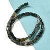 Natural Moss Agate Beads Strands G-G085-A17-01-2