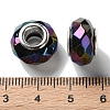 Mabe Solid Color Copper Buckle Acrylic European Beads OACR-M024-03P-10-3