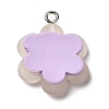 Translucent Resin Pendants RESI-L038-02P-05-2