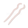 Opaque Acrylic Hair Sticks OHAR-C011-03F-1