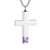 Cross Urn Ashes Pendant Necklace PW-WGBB57D-02-1