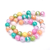 Natural Mashan Jade Beads Strands G-G833-6mm-14-2