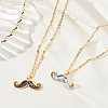 20Pcs Beard Alloy Small Handmade Pendant FIND-OC0001-52-6