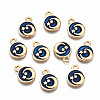 Alloy Enamel Charms ENAM-S126-008-RS-1