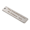 Non-Tarnish 201 Stainless Steel Big Pendants X-STAS-L079-027D-P-2