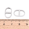 304 Stainless Steel Connector Charms STAS-ZX045-06P-3