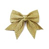 Glitter Cloth Bowknot Pendant Decoration DIY-I112-01G-2