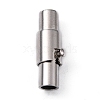 Brass Locking Tube Magnetic Clasps LS-MC079-3
