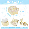 Bowknot Cardboard Paper Ring Gift Storage Boxes CON-TAC0001-16F-4