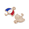 Independence Day Alloy Enamel Pendants ENAM-K067-38-4