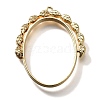 Alloy Open Back Bezel Pendants PALLOY-I223-18LG-1