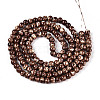 Baking Paint Glass Beads Strands DGLA-N016-6mm-05-2
