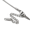 Non-Tarnish 304 Stainless Steel Pendant Necklaces LS-NJEW-G120-03P-4