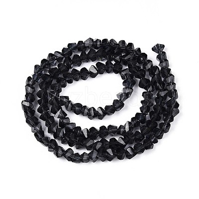 Transparent Glass Beads Strands X-GLAA-N018-4mm-30-1
